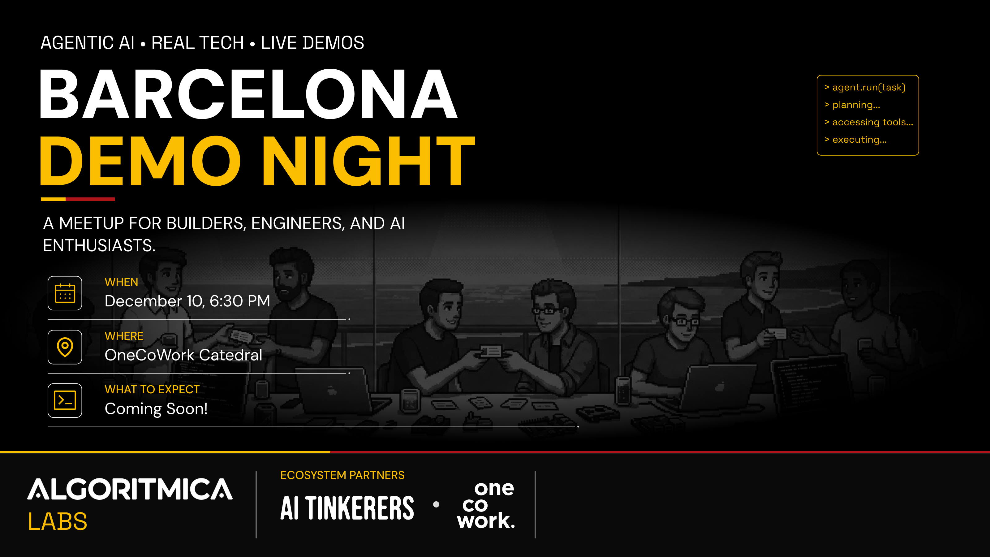 Barcelona Demo Night December